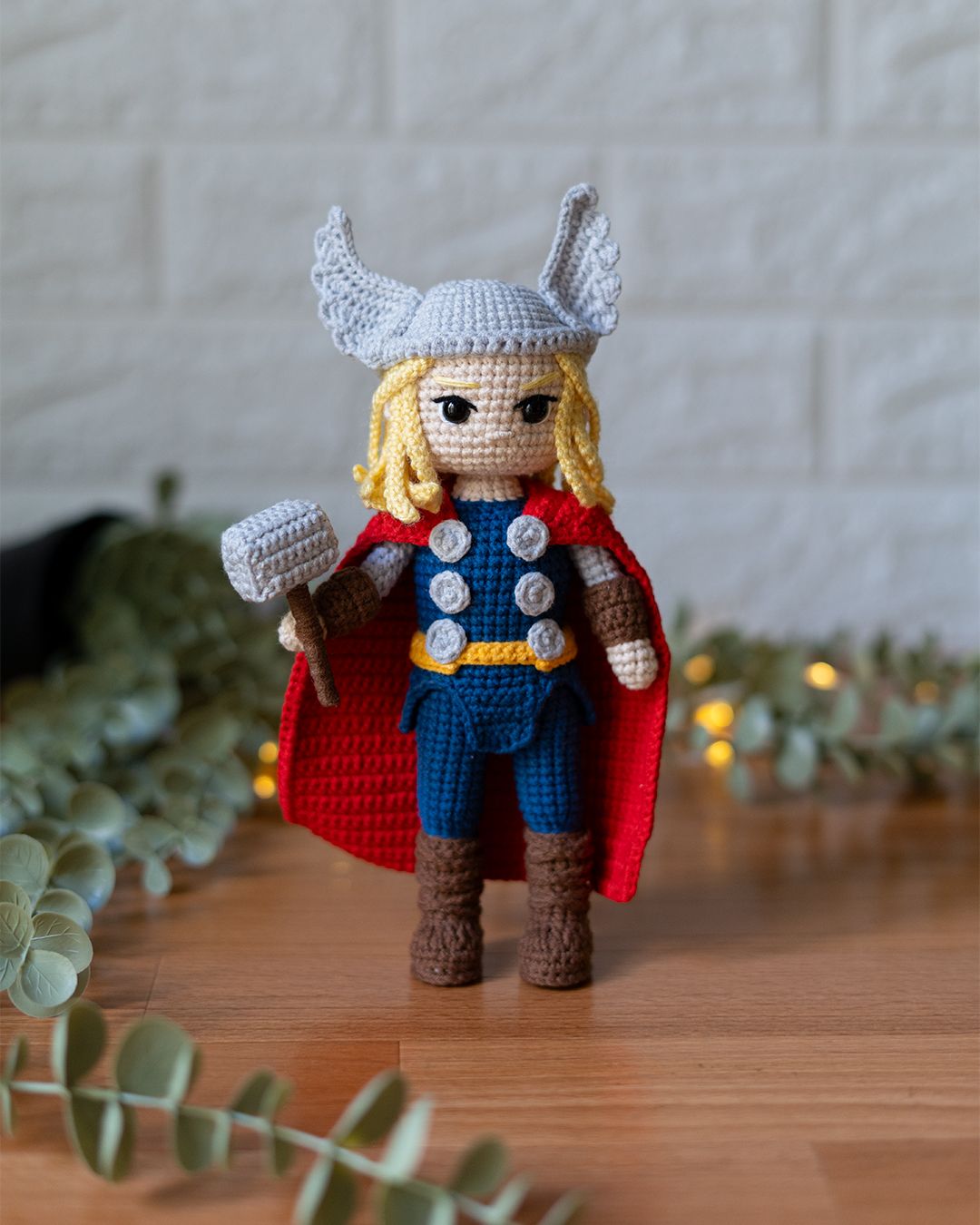 Thor - God of Thunder crochet pattern - Amigrumi Doll PDF
