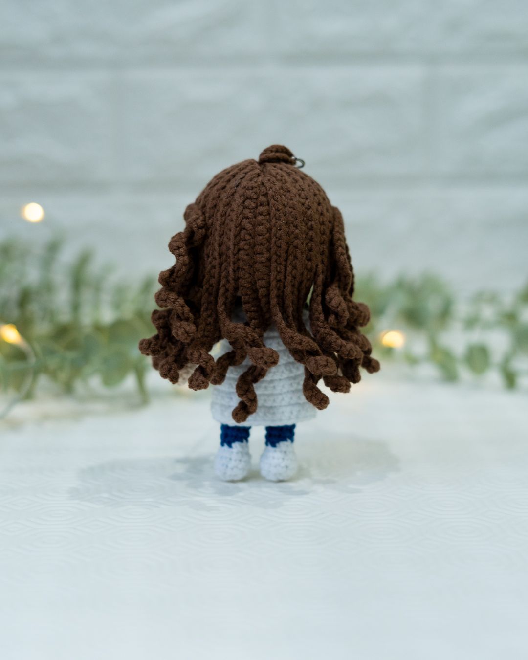 Cute Doctor Girl Crochet Pattern PDF – Nurse Amigurumi Keychain - Instant Download