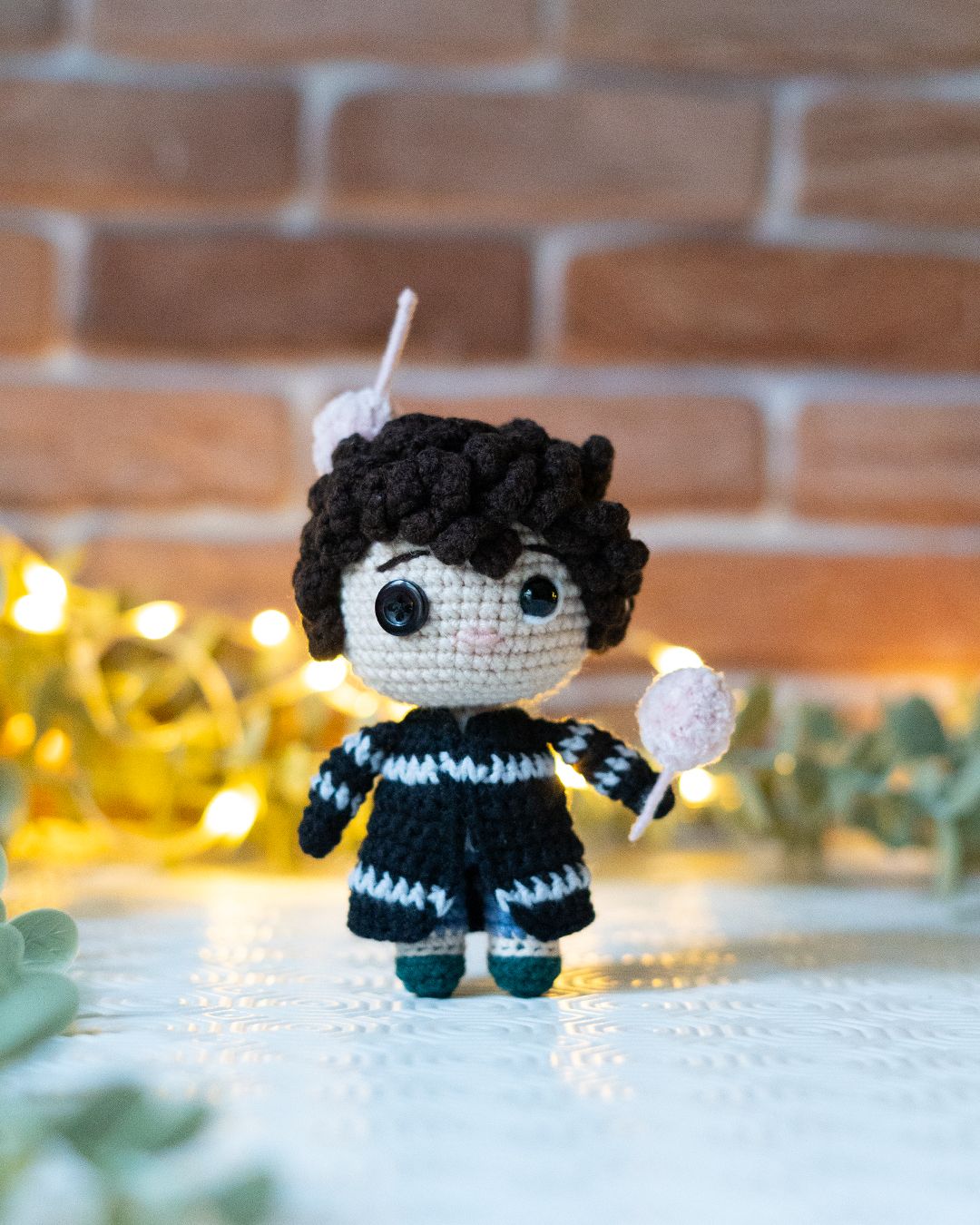 Wybie Lovat Crochet Pattern – Amigurumi Coraline-Inspired Doll PDF Tutorial – 13cm Doll – Instant Download