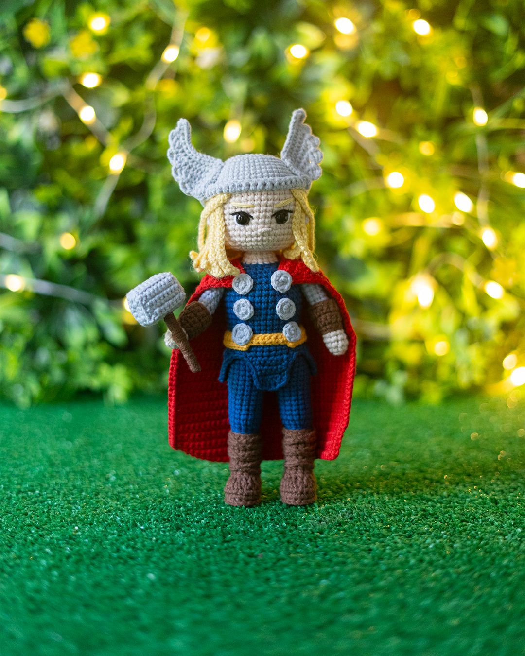Thor - God of Thunder crochet pattern - Amigrumi Doll PDF