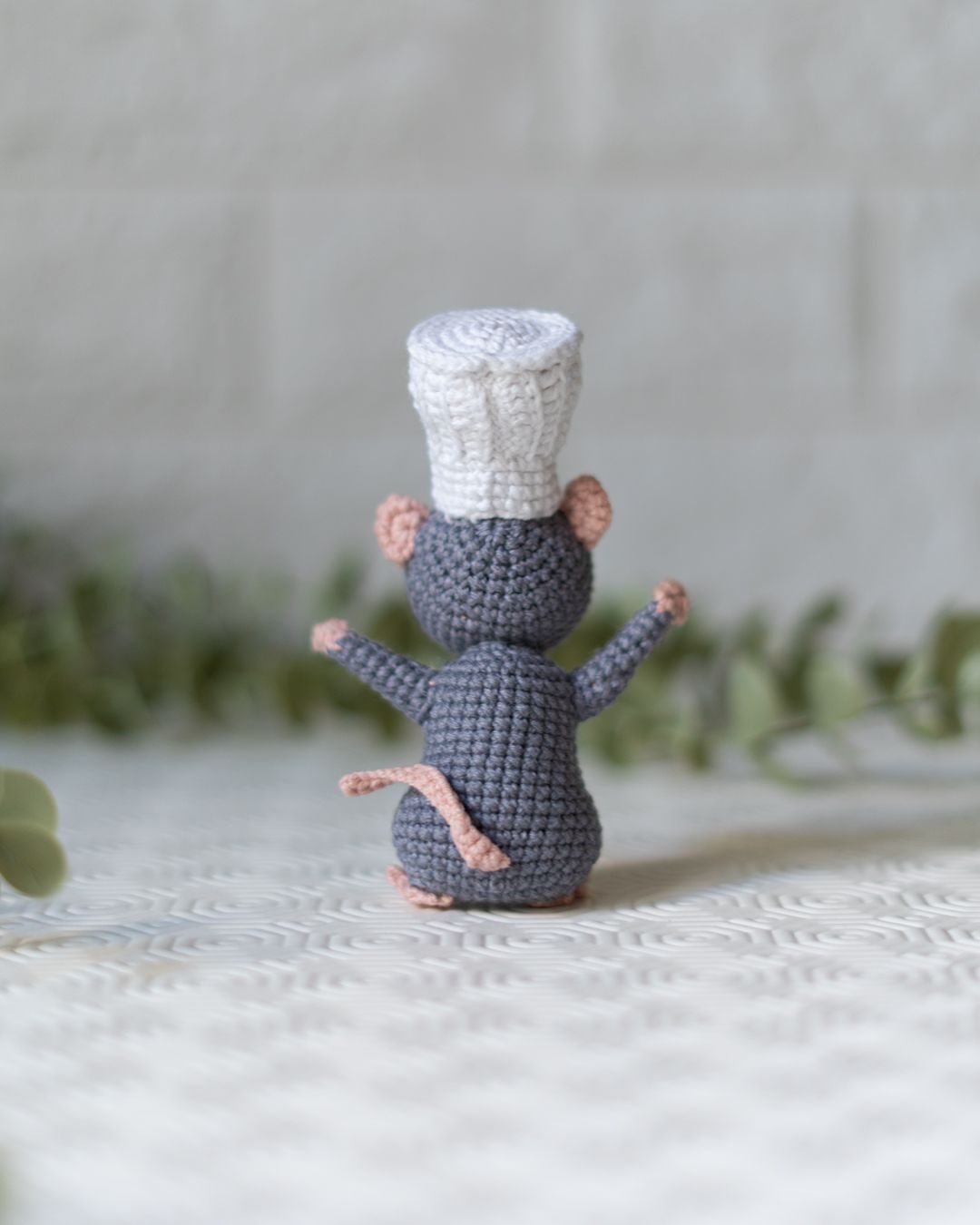 Remy rat chef - Ratatouille crochet pattern - Amigrumi Doll PDF