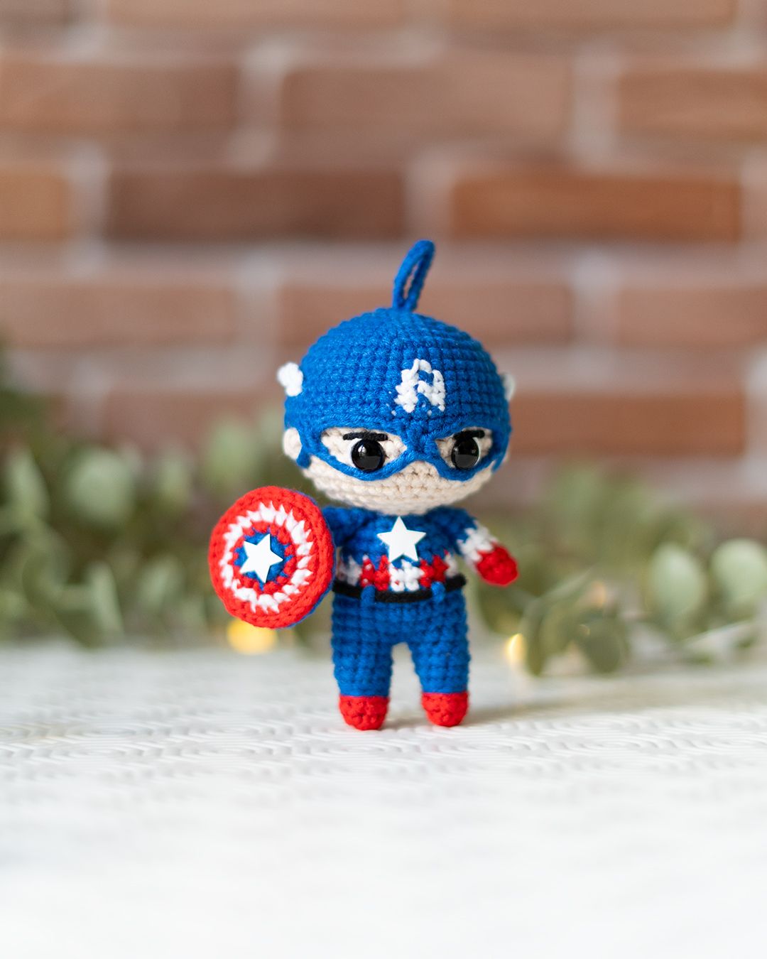 Captain America - Marvel superhero crochet pattern - Amigrumi Doll PDF