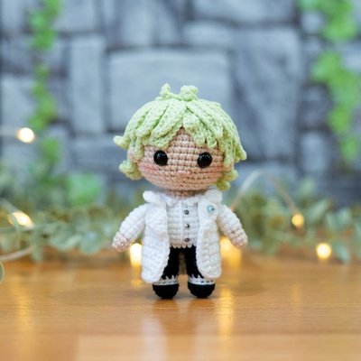 G-Dragon - K-Pop Idol crochet pattern - Amigrumi Doll PDF