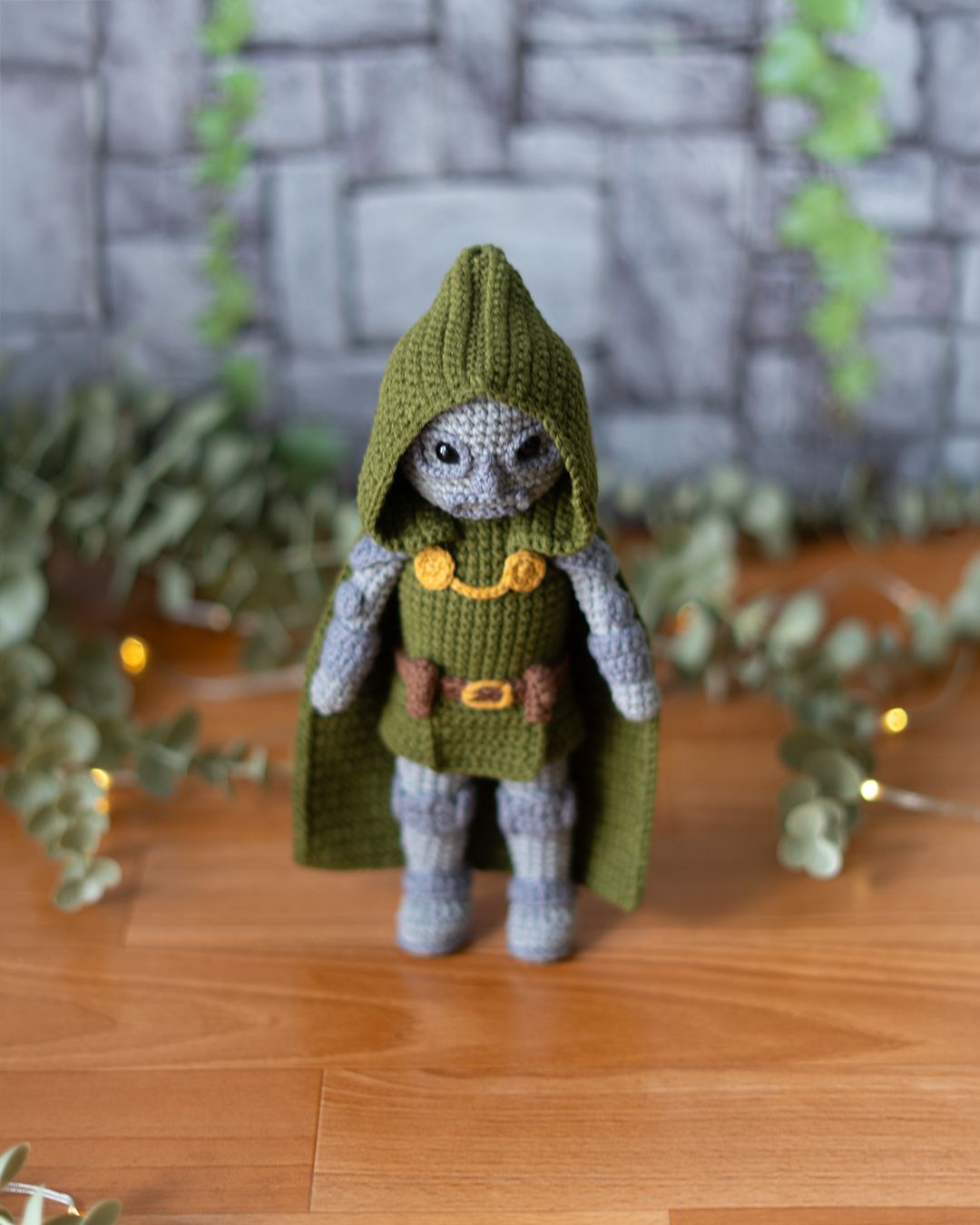 Doctor Doom - Marvel Villain crochet pattern - Amigrumi Doll PDF