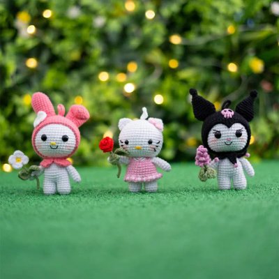Sanrio crochet pattern - Amigrumi Doll PDF
