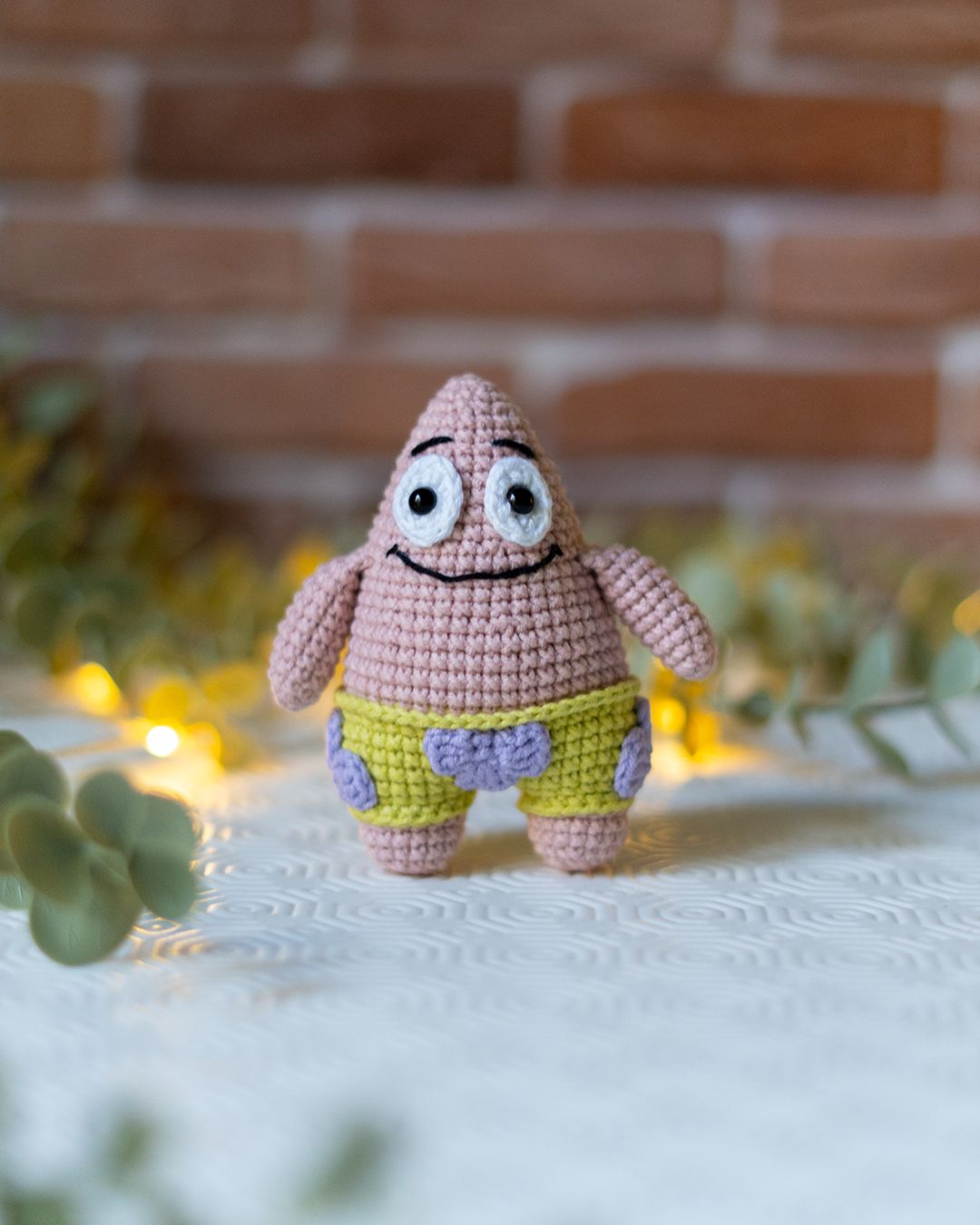 Patrick Star - SpongeBob SquarePants crochet pattern - Amigrumi Doll PDF