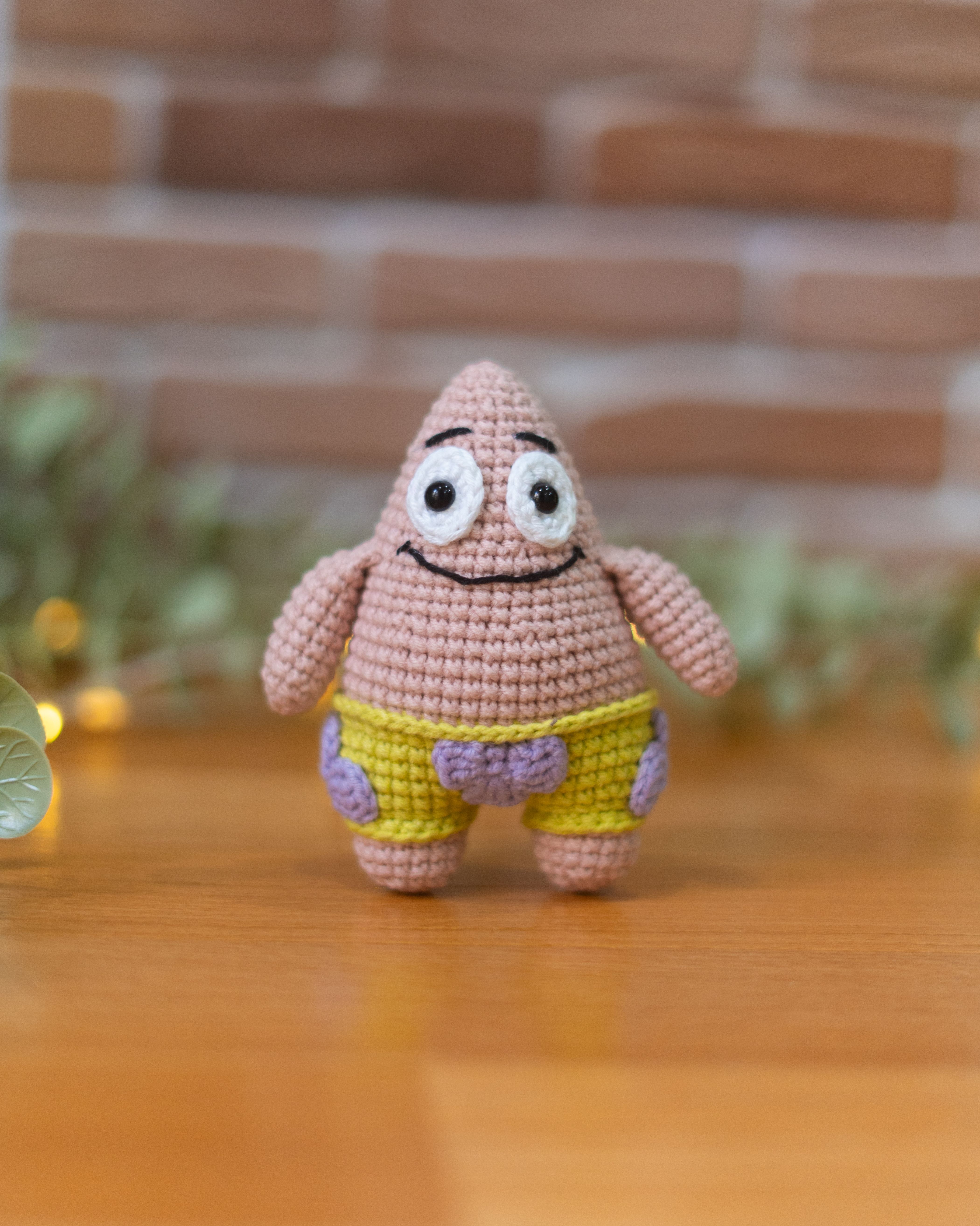 Patrick Star - SpongeBob SquarePants crochet pattern - Amigrumi Doll PDF