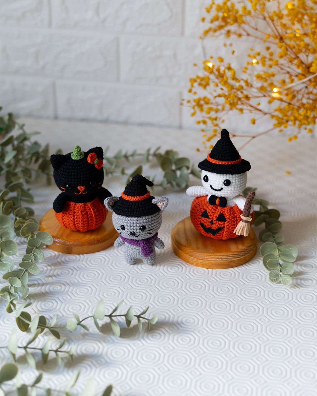 Halloween crochet pattern - Amigrumi Doll PDF