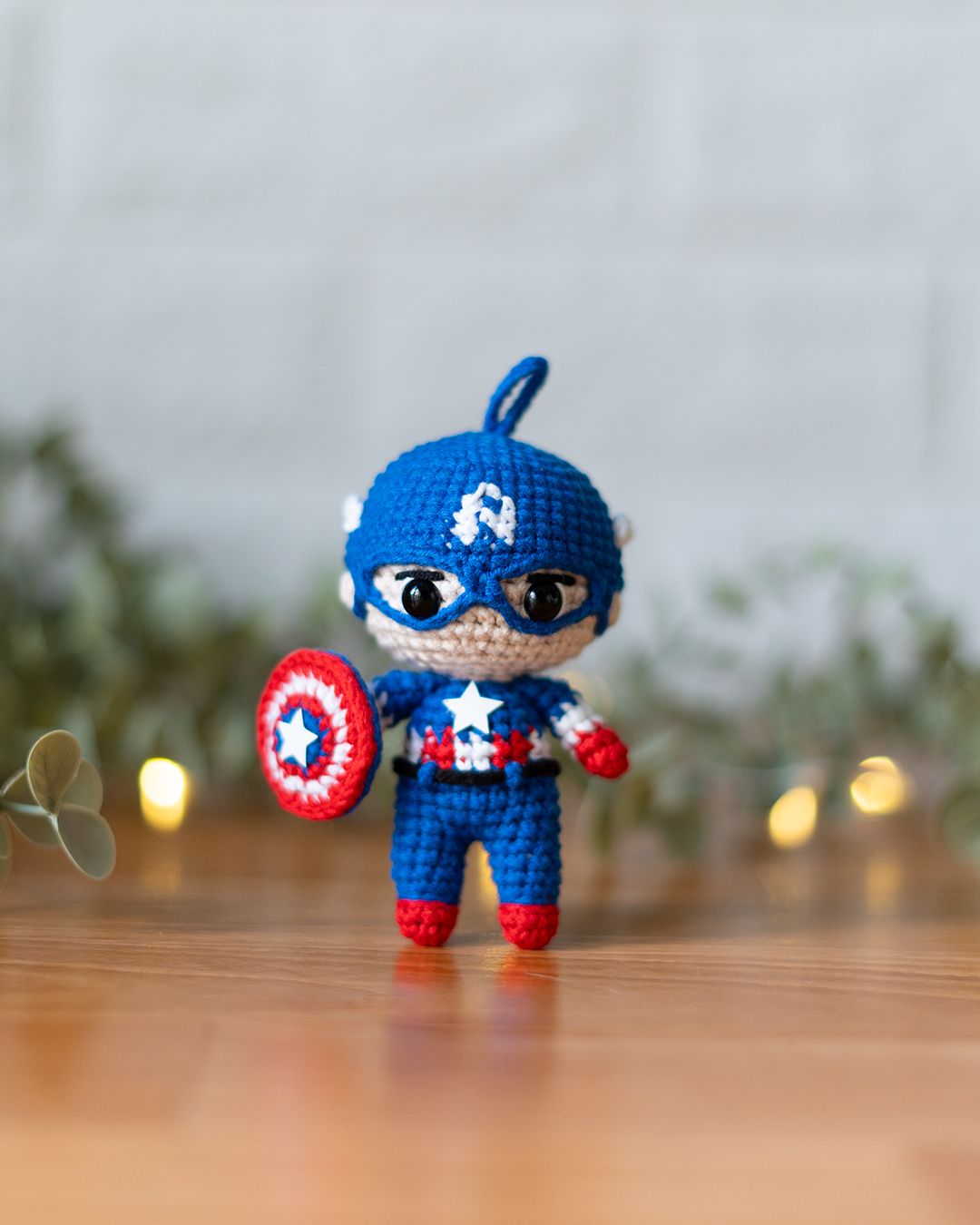 Captain America - Marvel superhero crochet pattern - Amigrumi Doll PDF