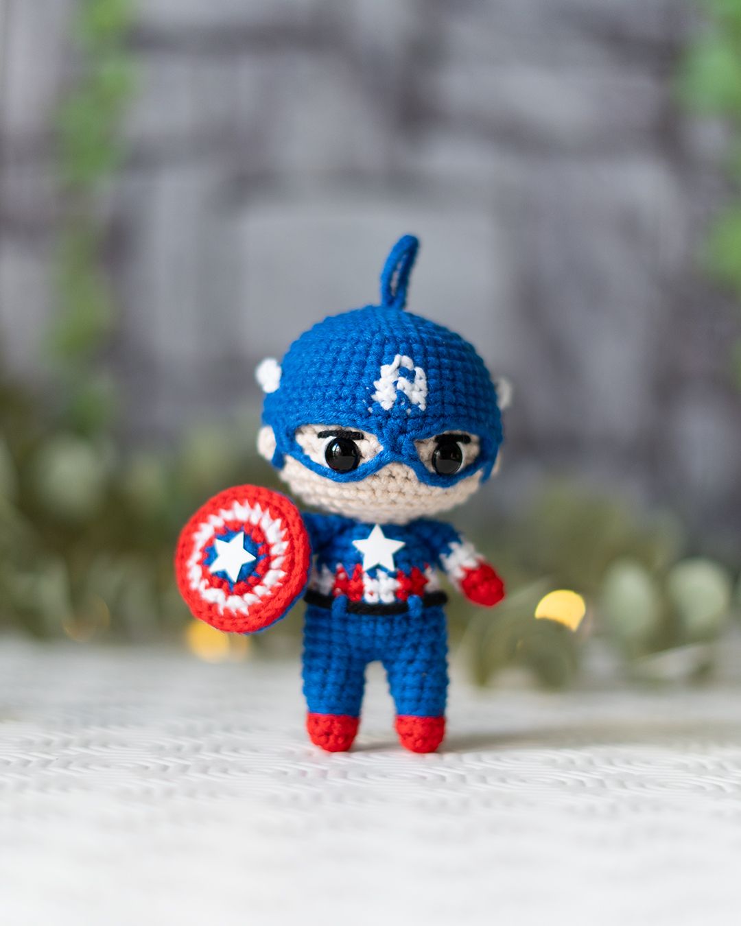 Captain America - Marvel superhero crochet pattern - Amigrumi Doll PDF