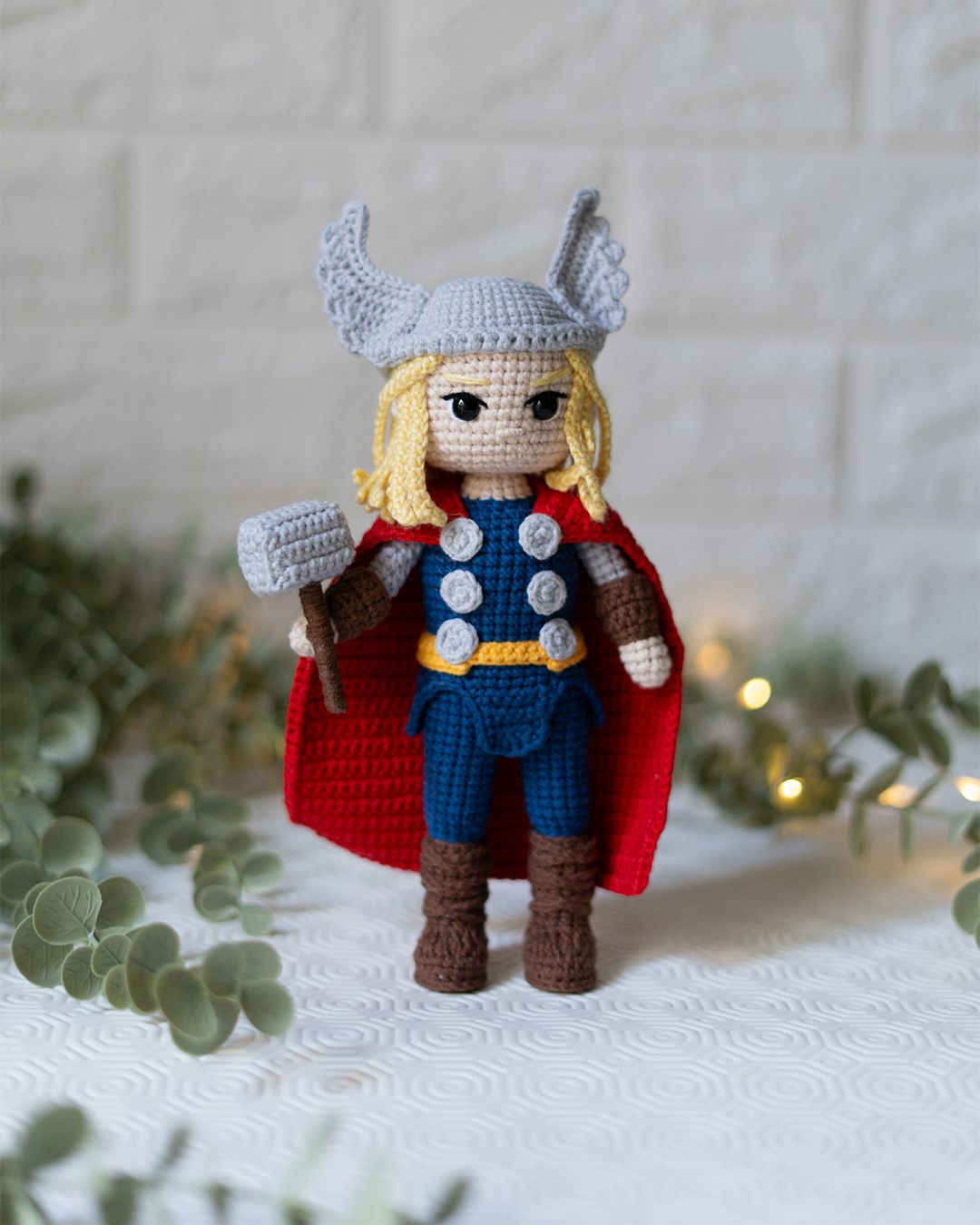 Thor - God of Thunder crochet pattern - Amigrumi Doll PDF
