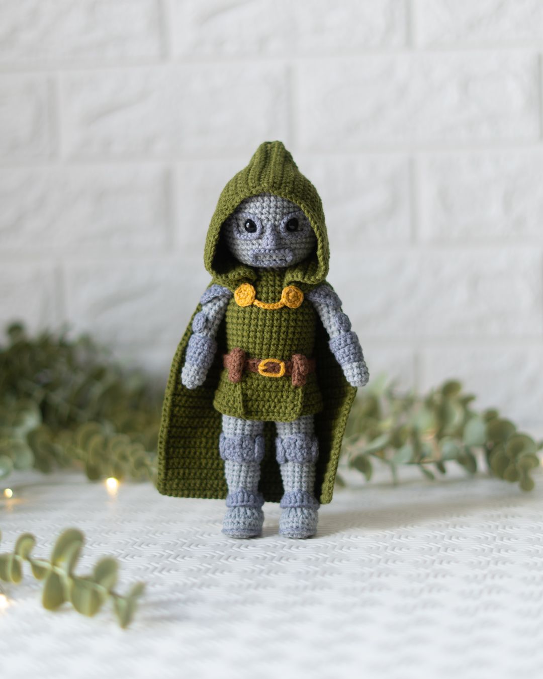 Doctor Doom - Marvel Villain crochet pattern - Amigrumi Doll PDF