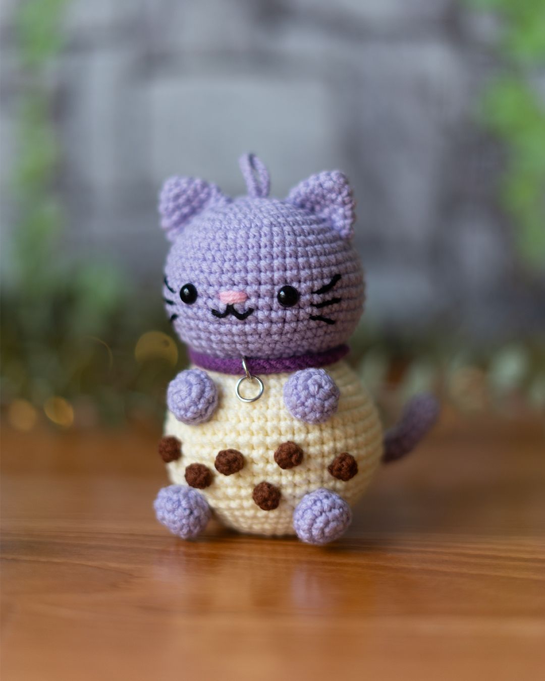 Chibi Boba Cat - Bubble Tea Cat crochet pattern - Amigrumi Doll PDF