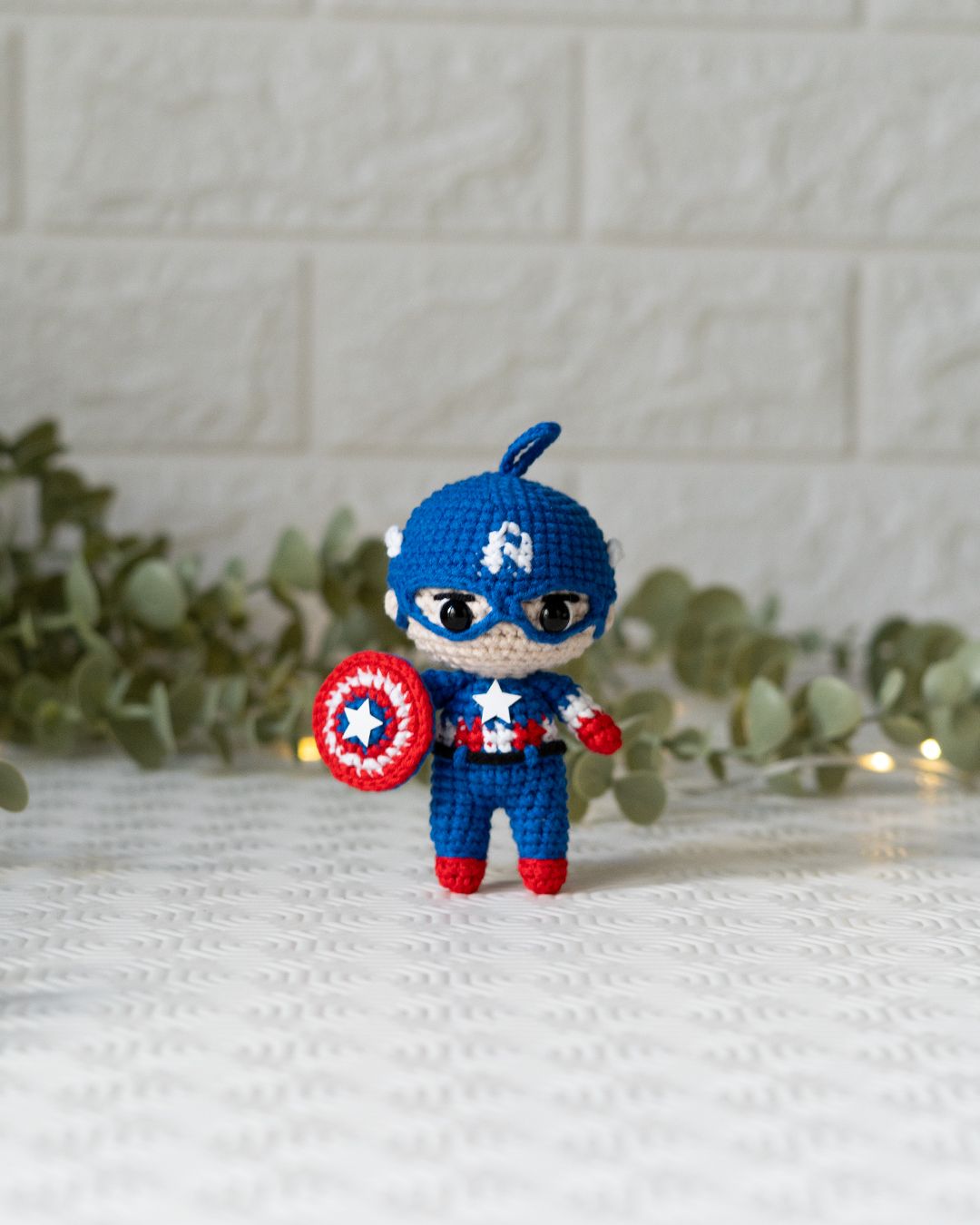Captain America - Marvel superhero crochet pattern - Amigrumi Doll PDF