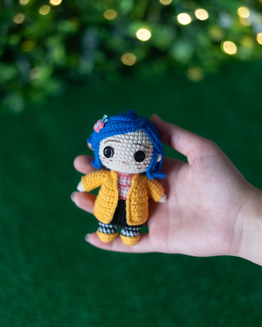 Coraline Jones - Coraline crochet pattern - Amigrumi Doll PDF