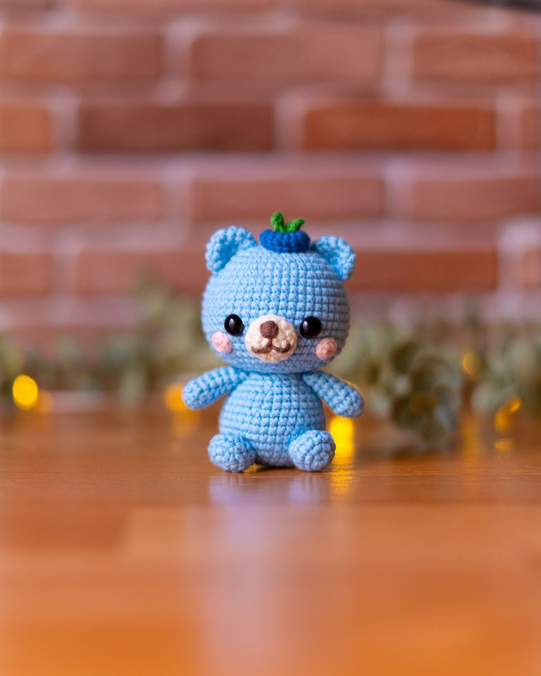 Fruit Friends Crochet Pattern PDF – 3-in-1 Amigurumi Set: Strawberry Bunny, Grape Puppy & Blueberry Bear 