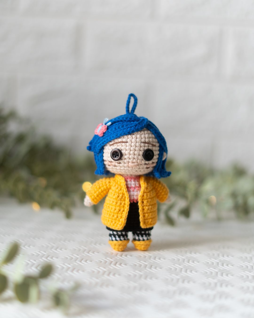 Coraline Jones - Coraline crochet pattern - Amigrumi Doll PDF