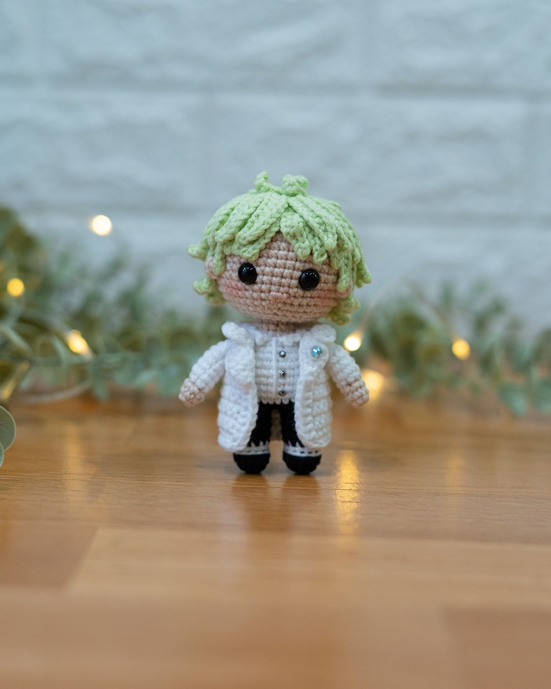 G-Dragon - K-Pop Idol crochet pattern - Amigrumi Doll PDF