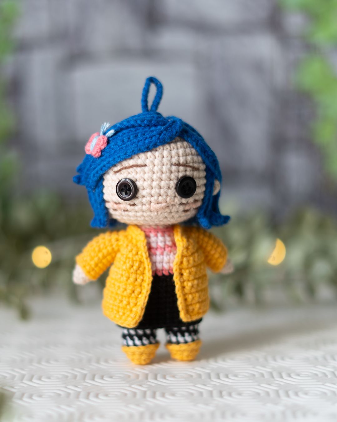 Coraline Jones - Coraline crochet pattern - Amigrumi Doll PDF