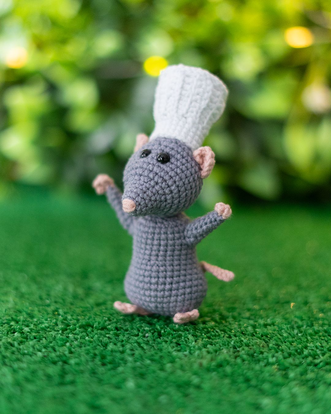 Remy rat chef - Ratatouille crochet pattern - Amigrumi Doll PDF