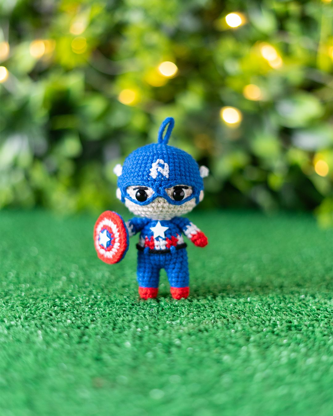 Captain America - Marvel superhero crochet pattern - Amigrumi Doll PDF