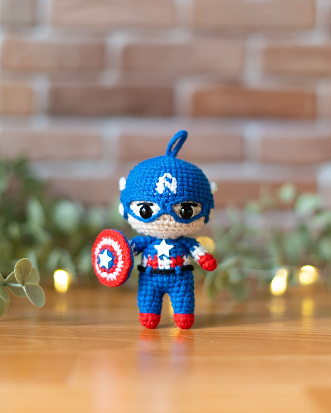 Captain America - Marvel superhero crochet pattern - Amigrumi Doll PDF