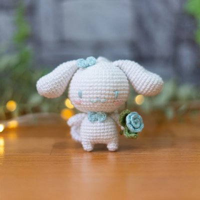 Cinnamoroll - Sanrio crochet pattern - Amigrumi Doll PDF