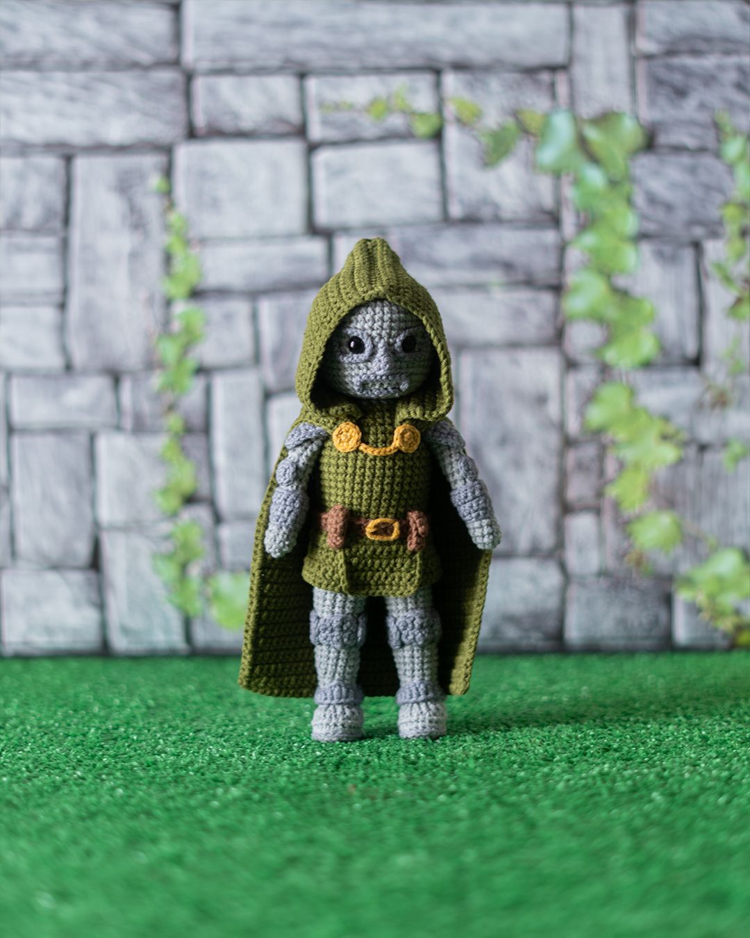 Doctor Doom - Marvel Villain crochet pattern - Amigrumi Doll PDF