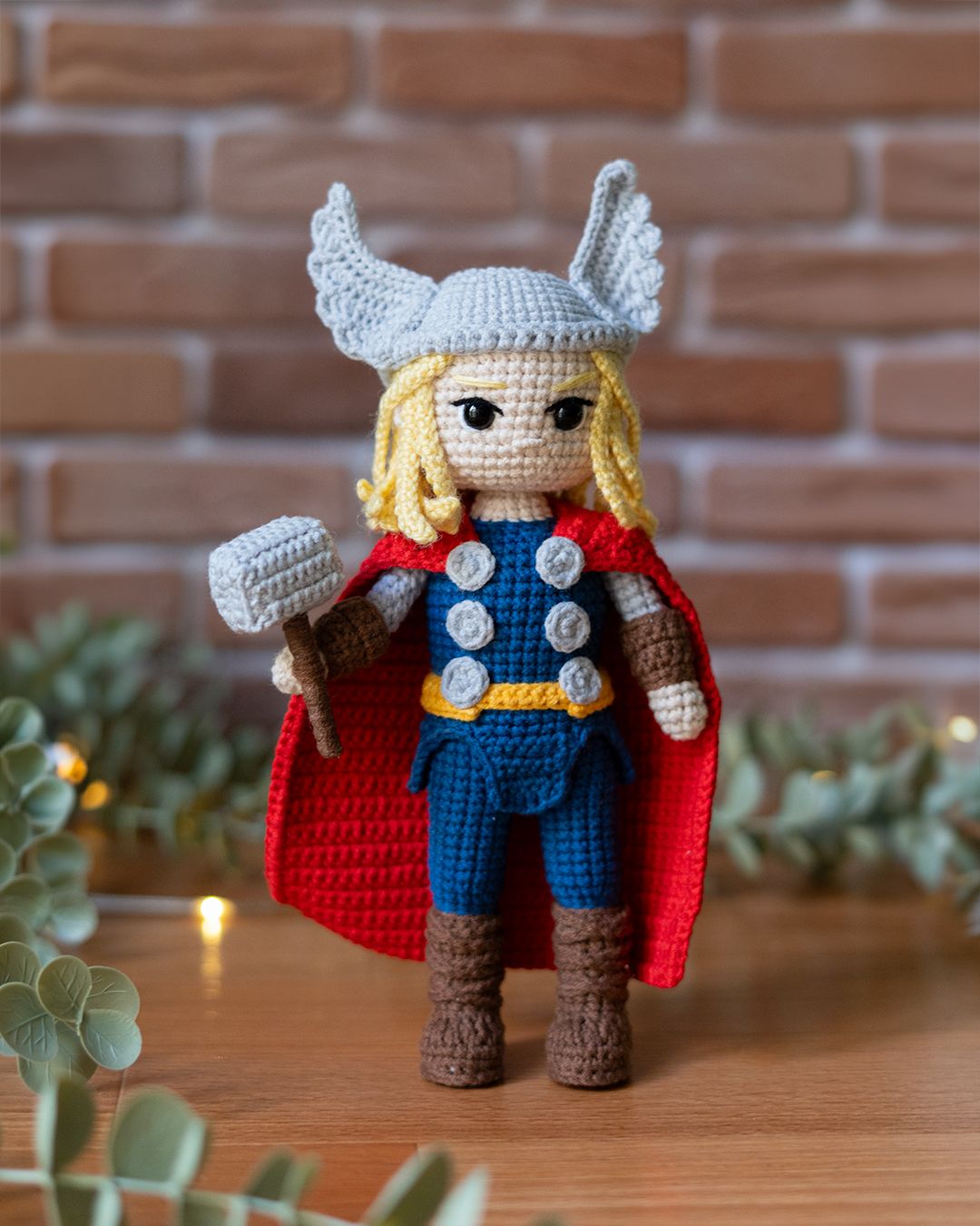 Thor - God of Thunder crochet pattern - Amigrumi Doll PDF