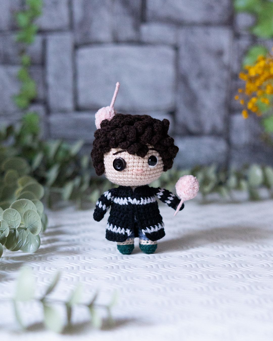Wybie Lovat Crochet Pattern – Amigurumi Coraline-Inspired Doll PDF Tutorial – 13cm Doll – Instant Download