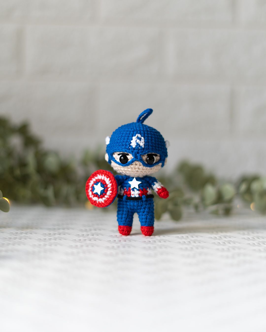 Captain America - Marvel superhero crochet pattern - Amigrumi Doll PDF