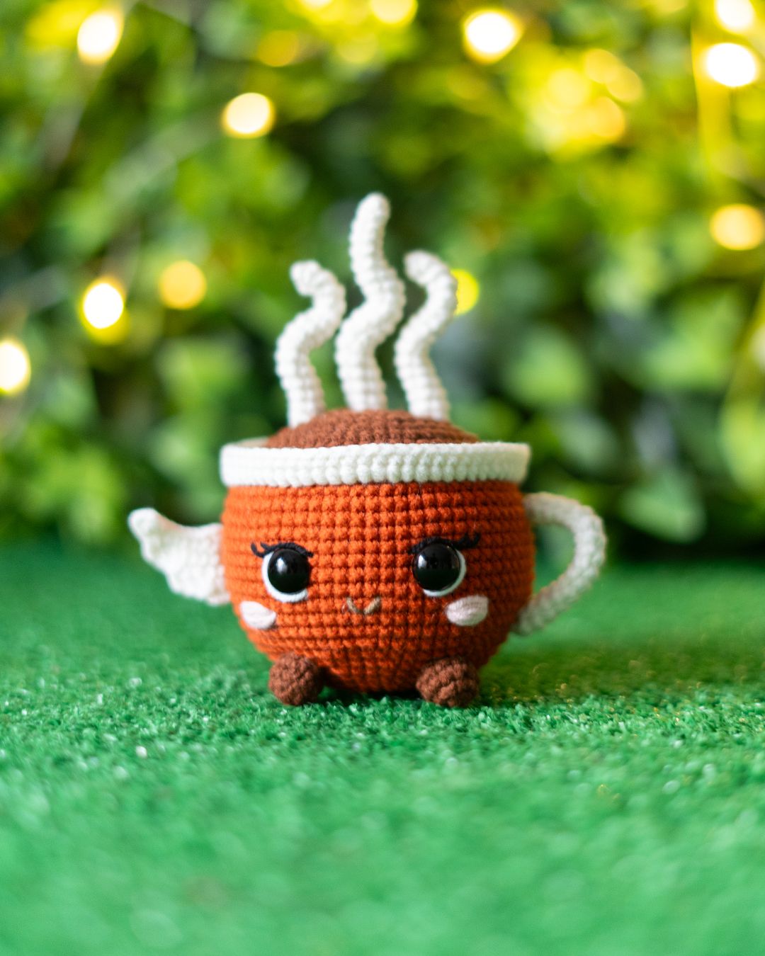 Coffee Cup - cute crochet pattern - Amigrumi Doll PDF