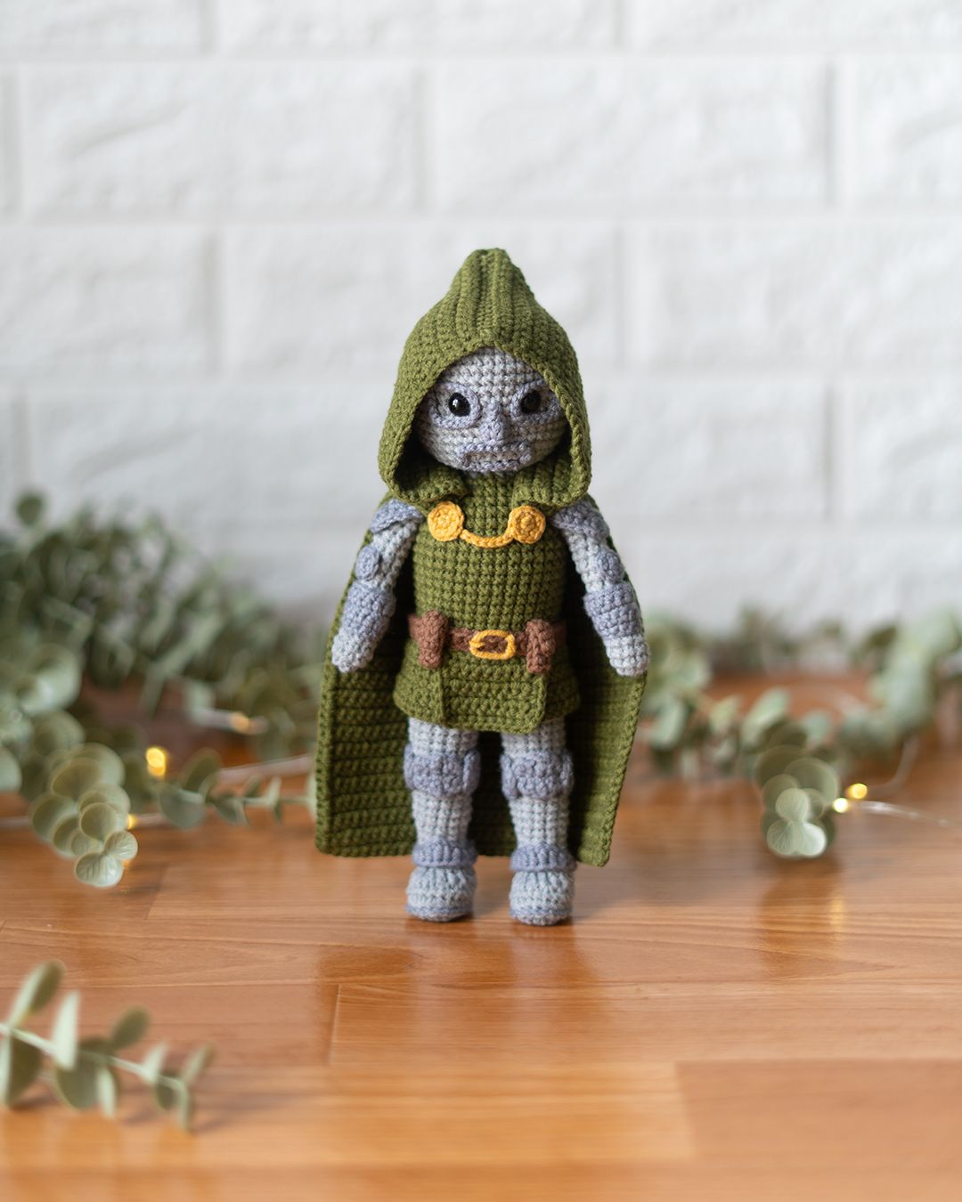 Doctor Doom - Marvel Villain crochet pattern - Amigrumi Doll PDF