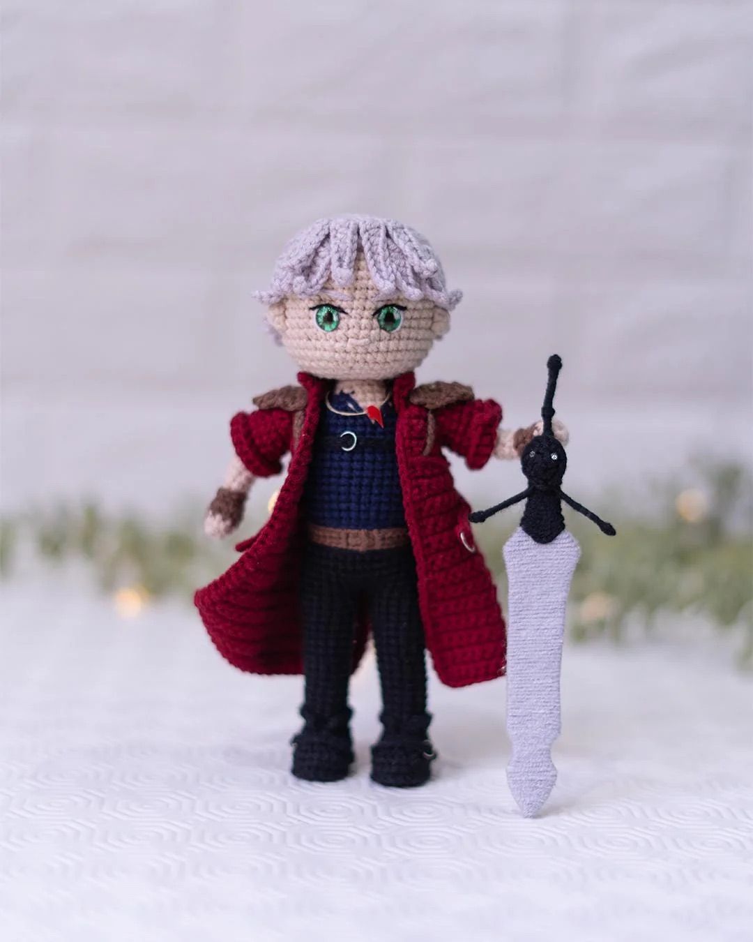 Legendary Demon Hunter Crochet Pattern – Amigurumi Doll PDF