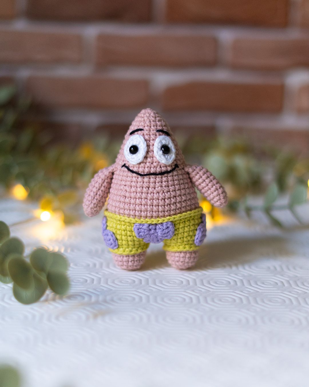 Patrick Star - SpongeBob SquarePants crochet pattern - Amigrumi Doll PDF