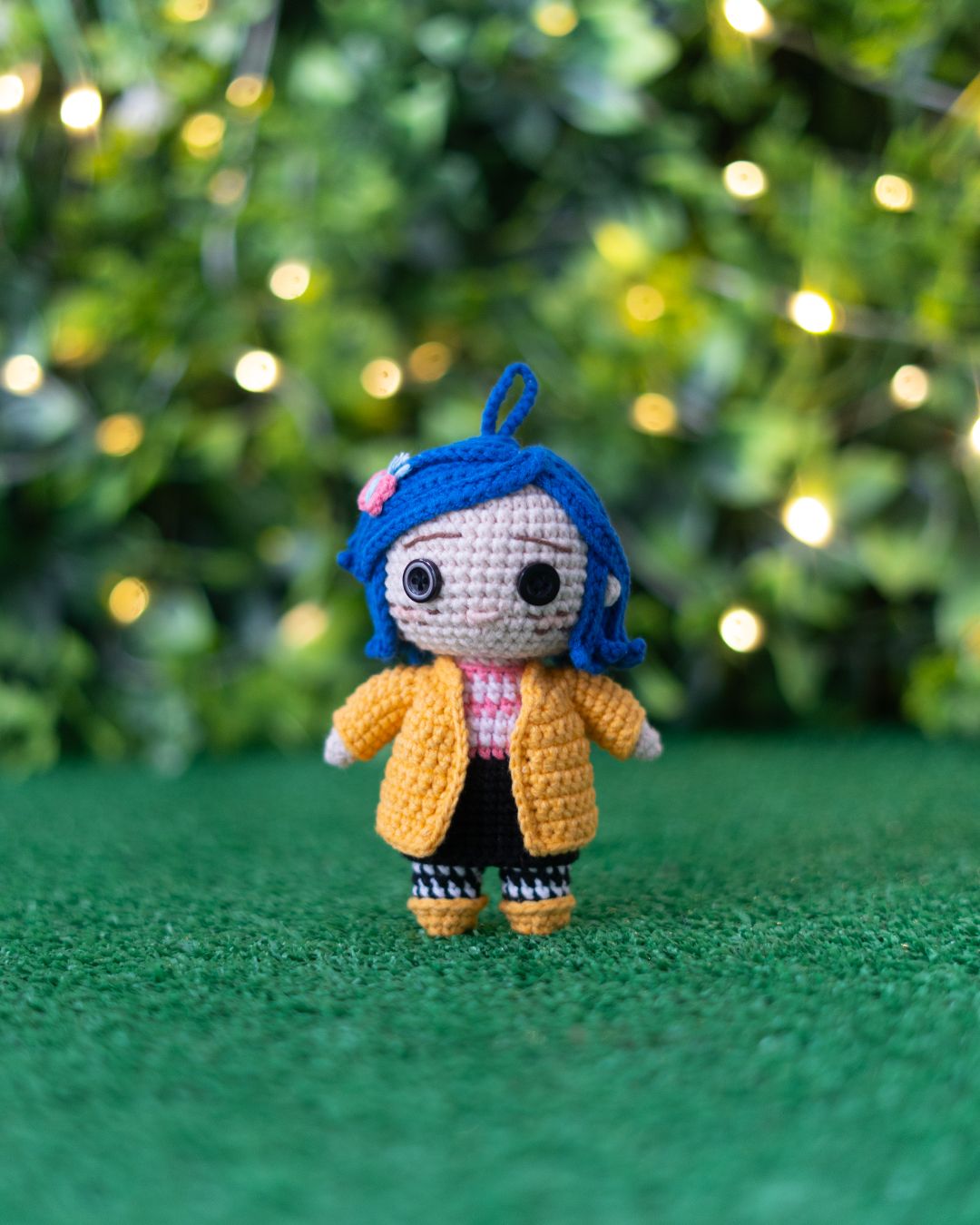 Coraline Jones - Coraline crochet pattern - Amigrumi Doll PDF