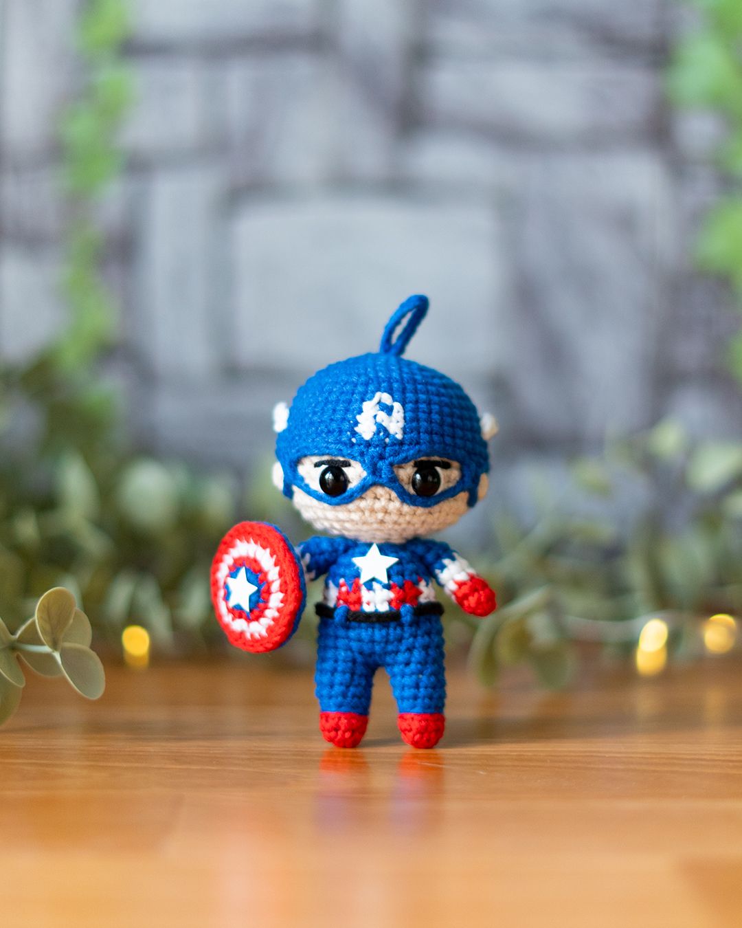 Captain America - Marvel superhero crochet pattern - Amigrumi Doll PDF