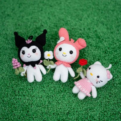 Sanrio crochet pattern - Amigrumi Doll PDF