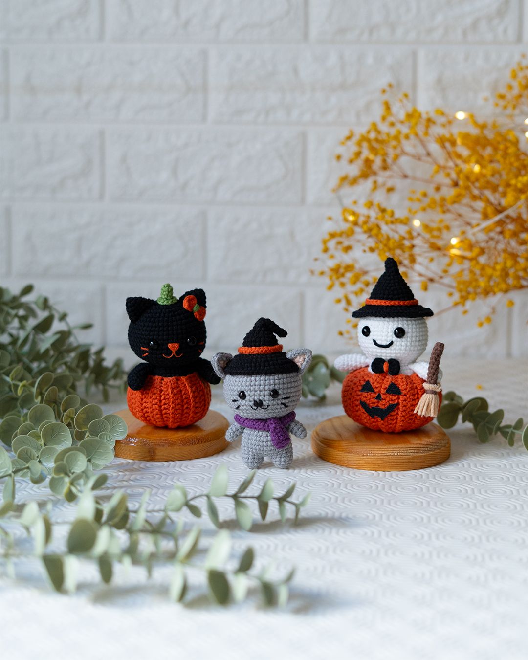 Halloween crochet pattern - Amigrumi Doll PDF