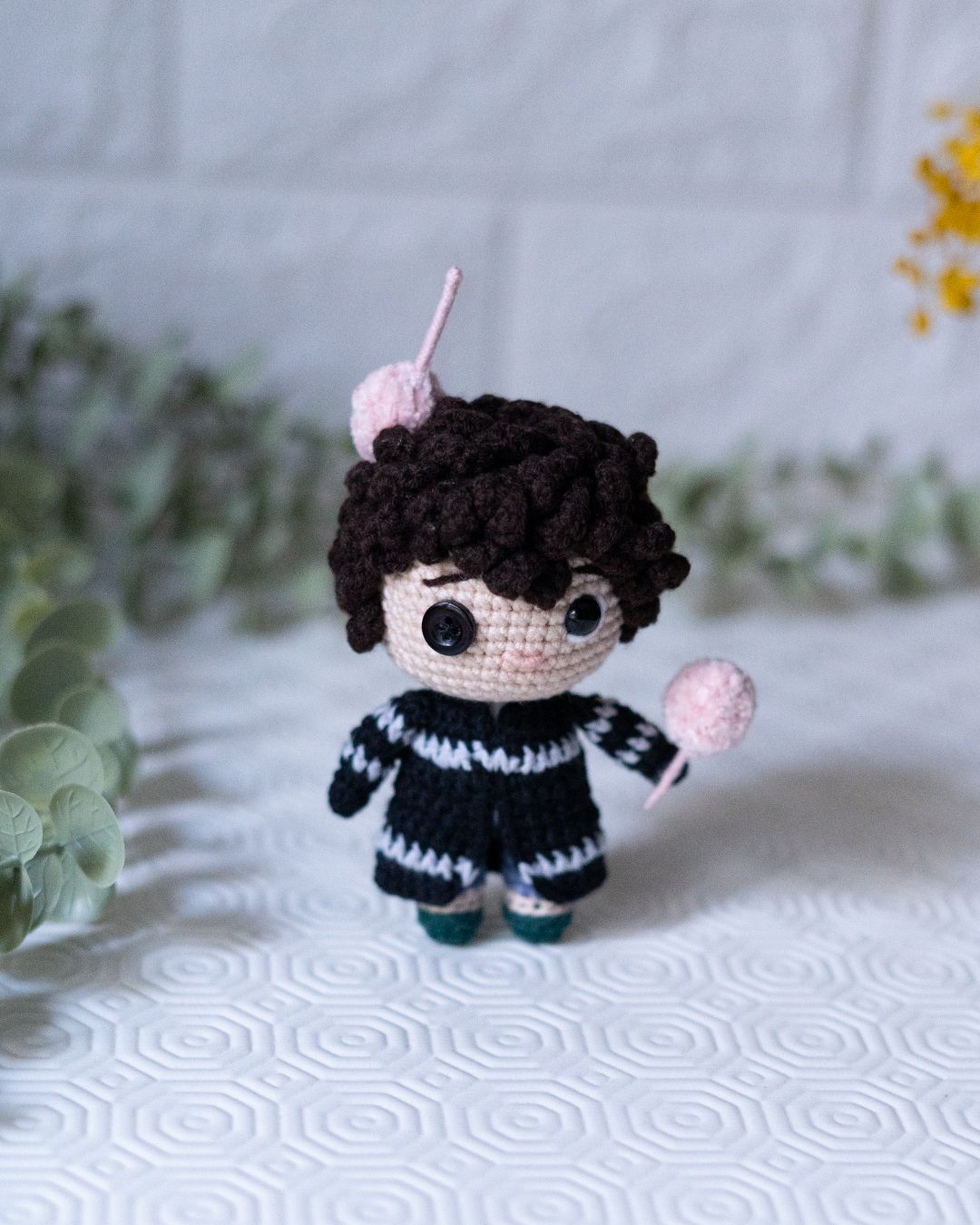 Wybie Lovat Crochet Pattern – Amigurumi Coraline-Inspired Doll PDF Tutorial – 13cm Doll – Instant Download