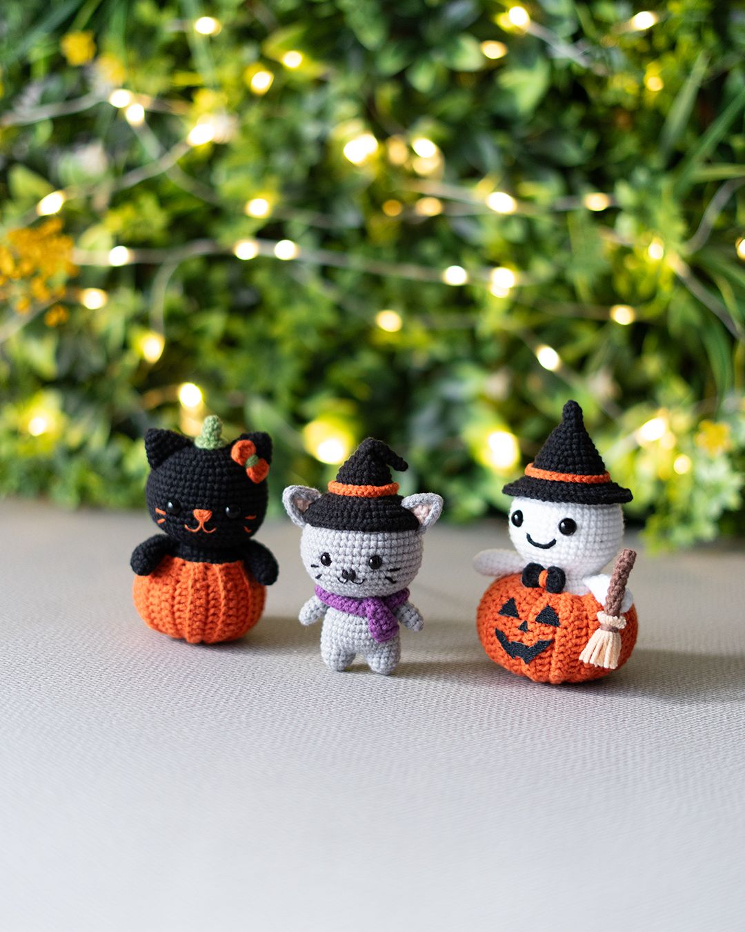 Halloween crochet pattern - Amigrumi Doll PDF