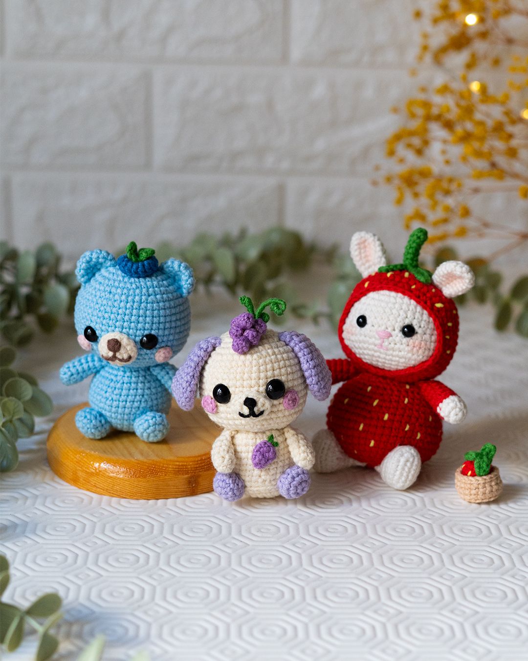 Fruit Friends Crochet Pattern