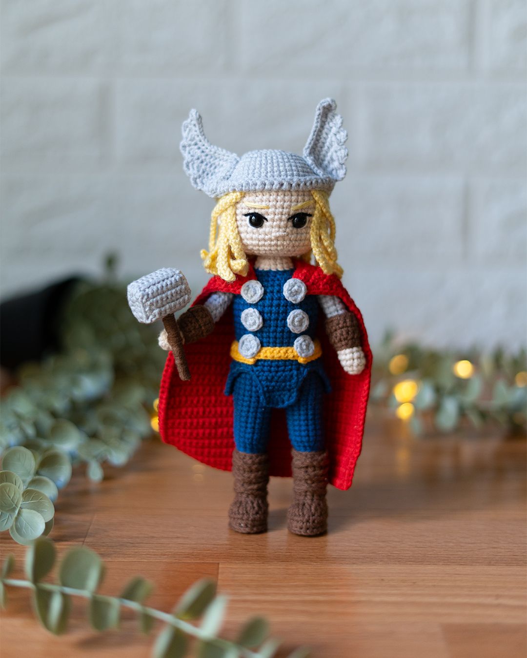 Thor - God of Thunder crochet pattern - Amigrumi Doll PDF