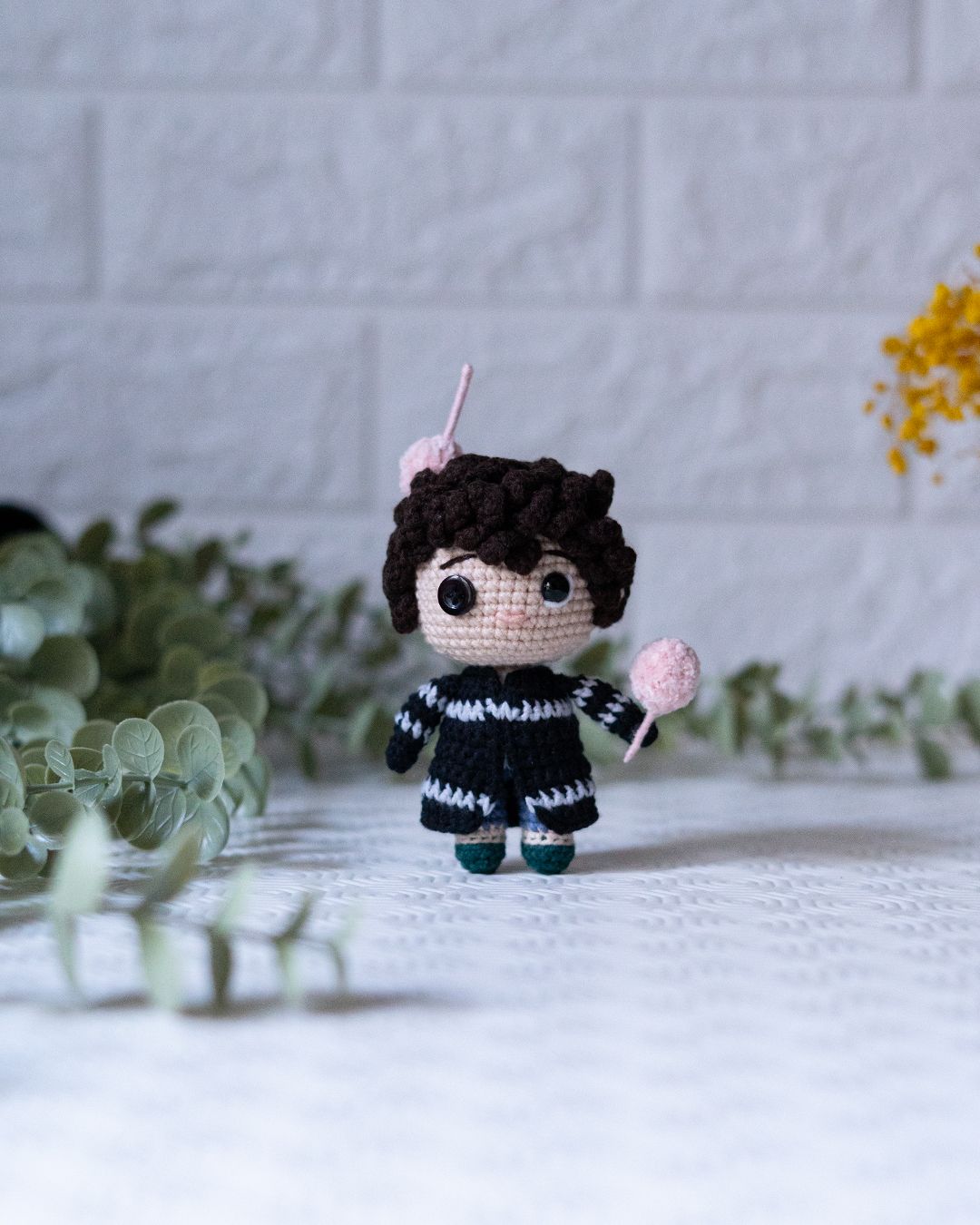 Wybie Lovat Crochet Pattern – Amigurumi Coraline-Inspired Doll PDF Tutorial – 13cm Doll – Instant Download