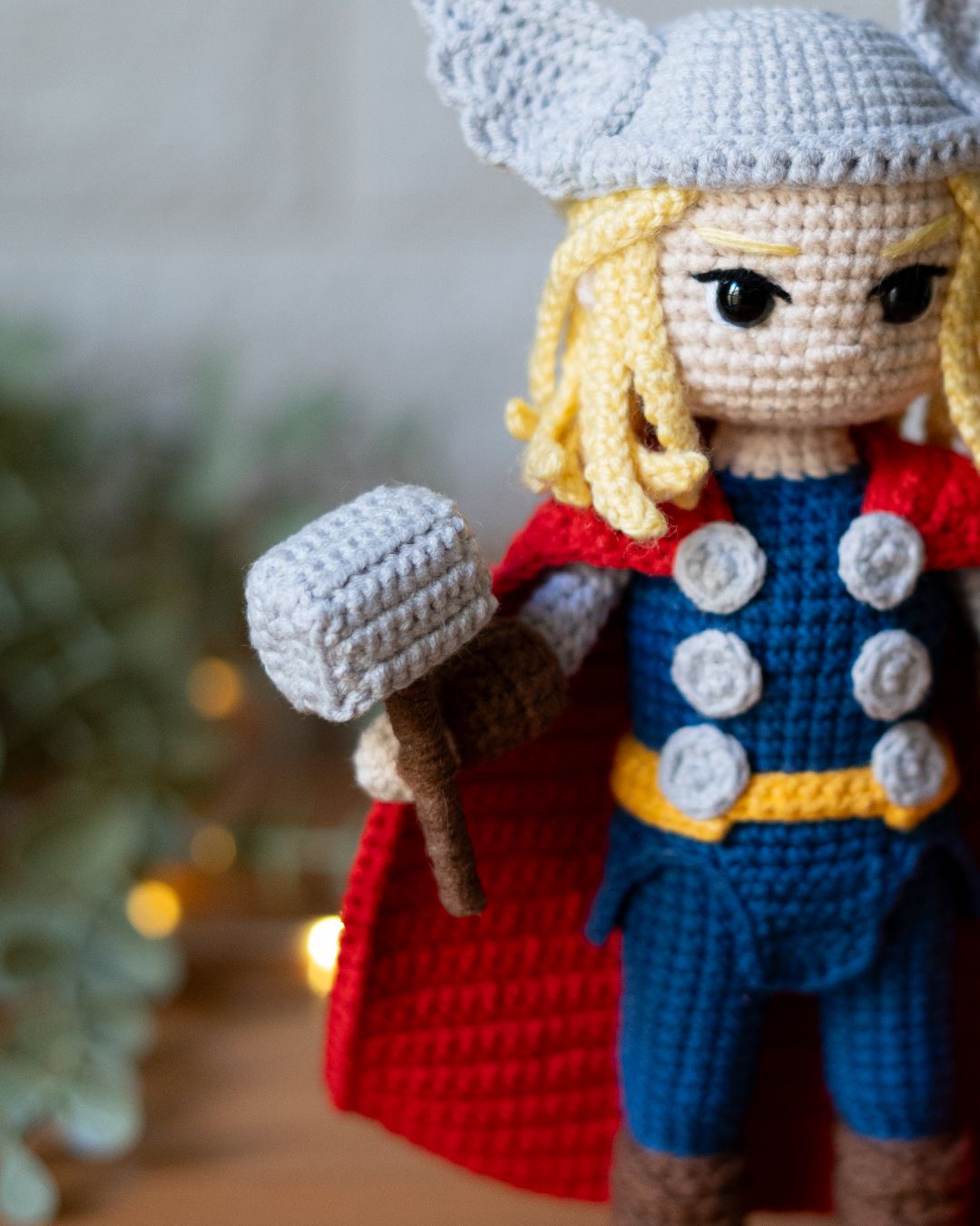 Thor - God of Thunder crochet pattern - Amigrumi Doll PDF