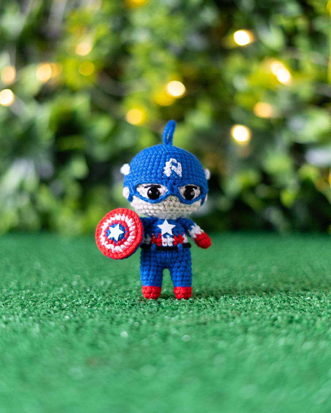 Captain America - Marvel superhero crochet pattern - Amigrumi Doll PDF