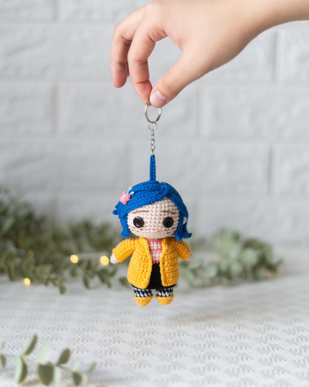 Coraline Jones - Coraline crochet pattern - Amigrumi Doll PDF