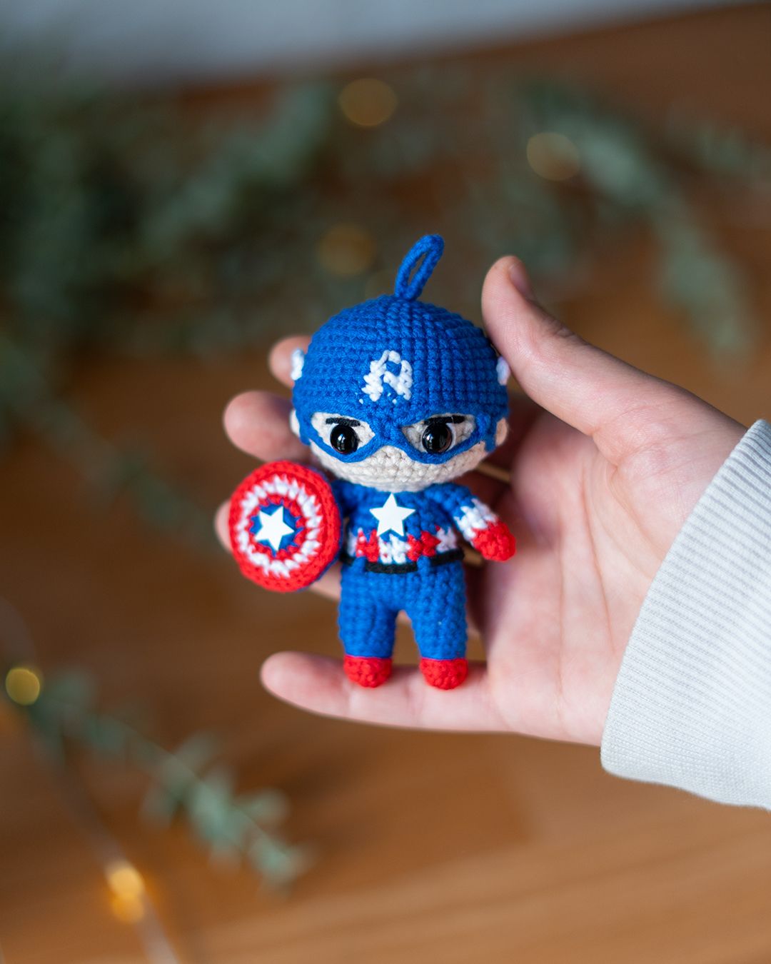 Captain America - Marvel superhero crochet pattern - Amigrumi Doll PDF