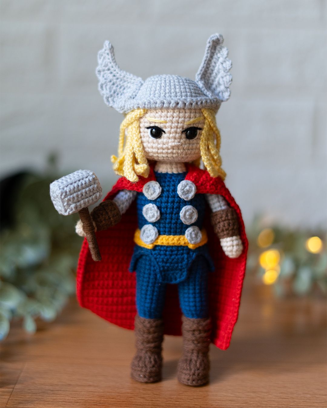Thor - God of Thunder crochet pattern - Amigrumi Doll PDF