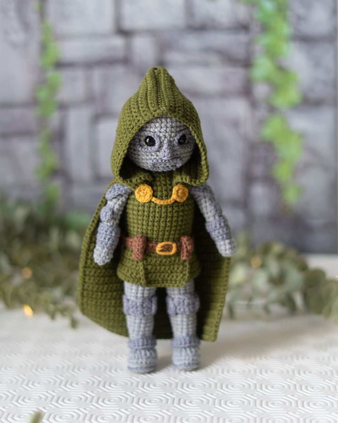Doctor Doom - Marvel Villain crochet pattern - Amigrumi Doll PDF